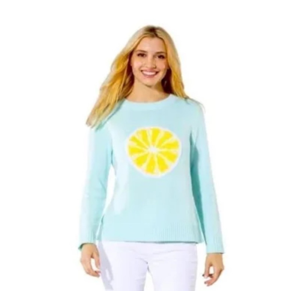 EUC Lemon Motif Sweater